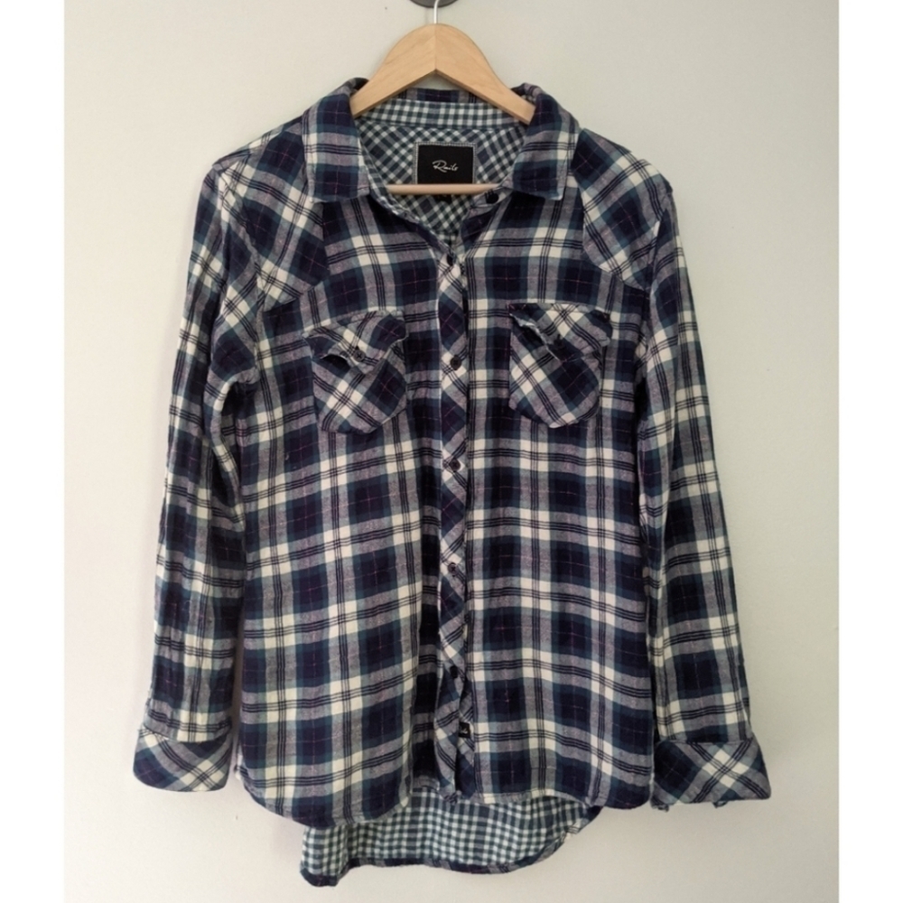 Rails Long Sleeve Flannel Button Down Shirt